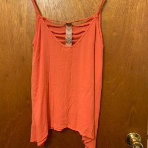 Coral ladder back tank by Wishful Park Size L
